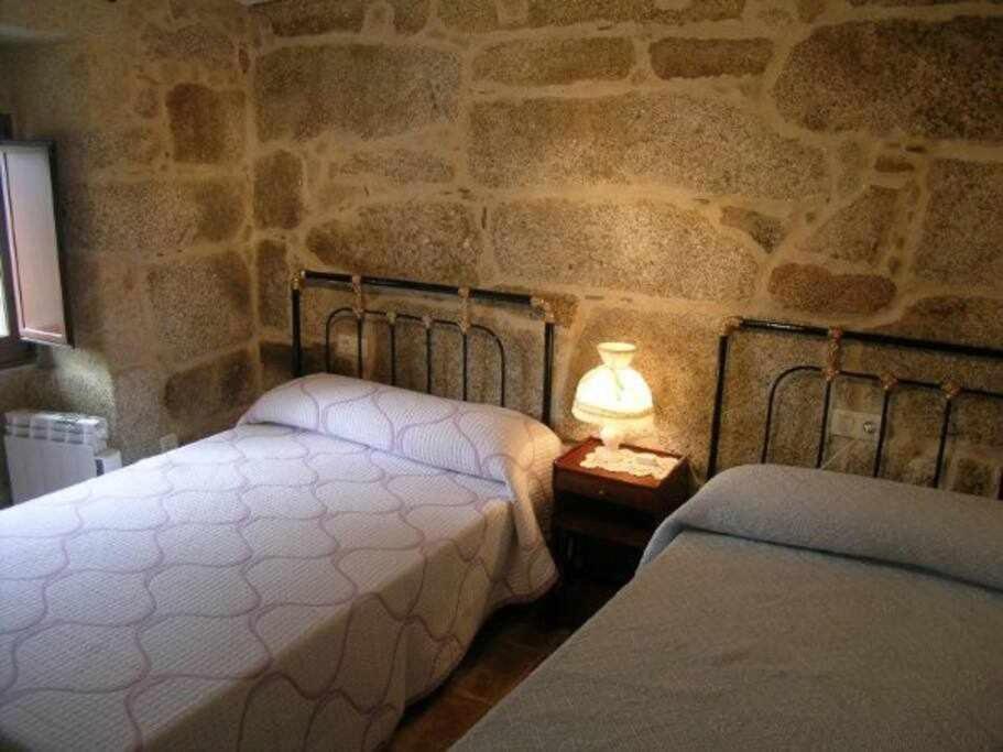 הוילה Pedrafigueira Casa Cuadrantecasa De Piedra En Playa De Carnota מראה חיצוני תמונה