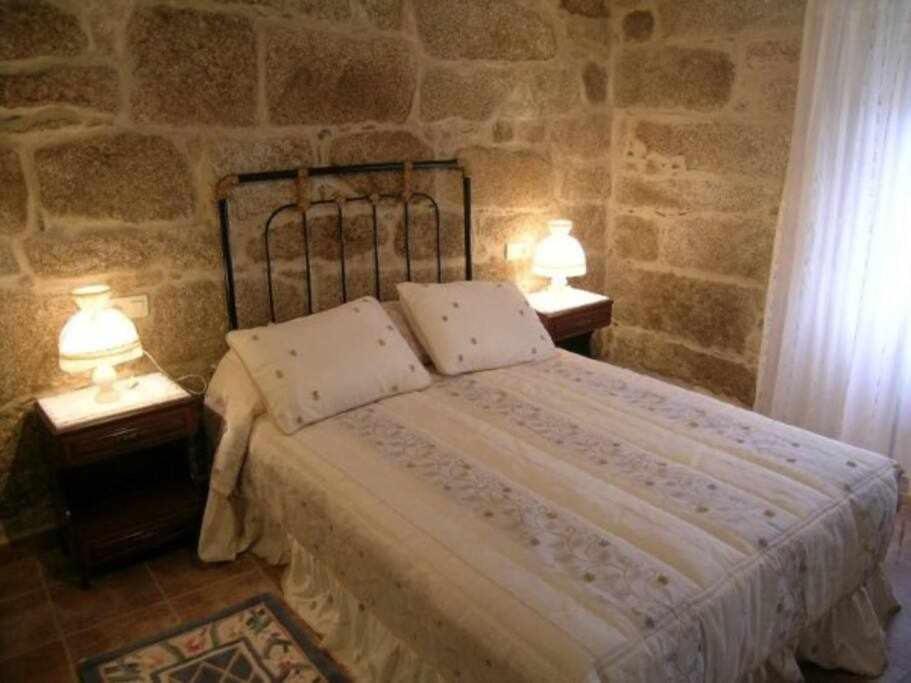 הוילה Pedrafigueira Casa Cuadrantecasa De Piedra En Playa De Carnota מראה חיצוני תמונה