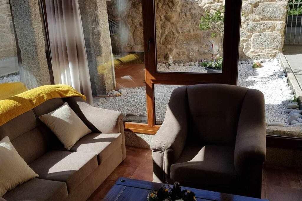 הוילה Pedrafigueira Casa Cuadrantecasa De Piedra En Playa De Carnota מראה חיצוני תמונה