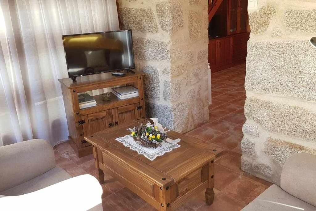 הוילה Pedrafigueira Casa Cuadrantecasa De Piedra En Playa De Carnota מראה חיצוני תמונה