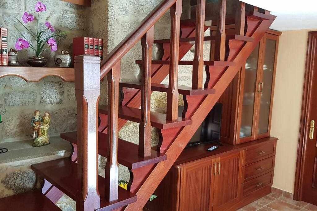 הוילה Pedrafigueira Casa Cuadrantecasa De Piedra En Playa De Carnota מראה חיצוני תמונה